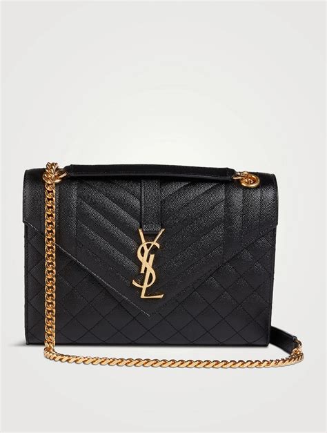 ysl leather bag|ysl shoulder bag price.